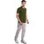 Radprix Solid Men Polo Neck Green T-Shirt