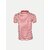 Radprix Striped Men Polo Neck Red T-Shirt