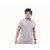 Radprix Solid Men Polo Neck White T-Shirt
