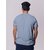 Radprix Solid Men Round Neck Light Blue T-Shirt