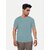 Radprix Solid Men Round Neck Blue T-Shirt