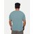 Radprix Solid Men Round Neck Blue T-Shirt