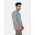 Radprix Solid Men Round Neck Blue T-Shirt