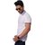 Radprix Printed Men Polo Neck White T-Shirt