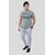Radprix Printed Men Round Neck Grey T-Shirt