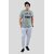Radprix Printed Men Round Neck Grey T-Shirt