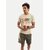 Radprix Printed, Typography Men Round Neck Beige T-Shirt