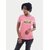Radprix Typography Women Round Neck Pink T-Shirt