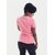 Radprix Typography Women Round Neck Pink T-Shirt