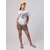 Radprix Printed Women Round Neck White T-Shirt