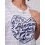 Radprix Printed Women Round Neck White T-Shirt