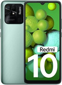 (Refurbished) Redmi 10 (4 GB RAM, 64 GB Storage, Caribbean Green) - Superb Condition, Like New