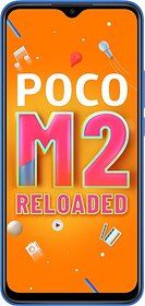 (Refurbished) POCO M2 Reloaded (4 GB RAM, 64 GB Storage, Mostly Blue) - Superb Condition, Like New
