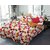 UnV Multi Color Geometric Prints Double Bedsheet With 2 Pillow Covers (208 X 213 Cm)(Bs6-02)