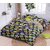 UnV White Yellow Flowers Print Double Bedsheet With 2 Pillow Covers (208 X 213 Cm)(Bs6-06)