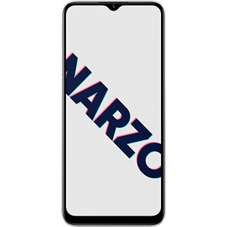 (Refurbished) Realme Narzo 10A (3 GB RAM, 32 GB Storage, So White) - Superb Condition, Like New