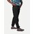 Radprix Solid Men Black Track Pants