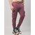 Radprix Solid Men Red Track Pants