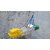 Birds Feeder Hut Type in Acrylic Multi Color - Good Hanging-Swing Feeder for Finch Lovebird Cockateils in Aviary, Garden