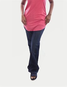 Radprix Regular Fit Women Dark Blue Trousers