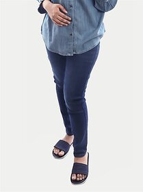 Radprix Regular Fit Women Dark Blue Trousers