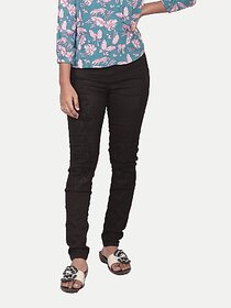 Radprix Regular Fit Girls Black Trousers