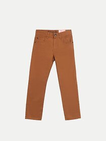 Radprix Regular Fit Boys Khaki Trousers