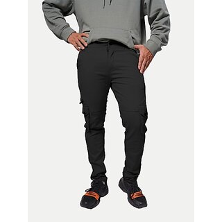Radprix Regular Fit Men Black Trousers
