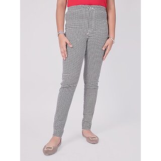 Radprix Skinny Fit Girls White Trousers