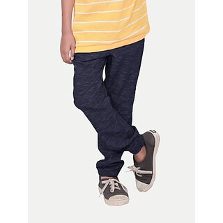 Radrix Regular Fit Boys Dark Blue Trousers