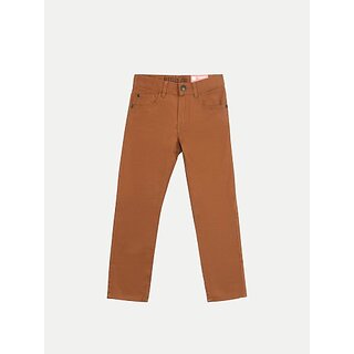 Radprix Regular Fit Boys Khaki Trousers