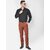 Radprix Regular Fit Men Brown Trousers