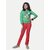 Radprix Regular Fit Girls Red Trousers