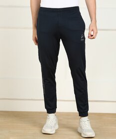 Slagen Printed Men Blue Track Pants