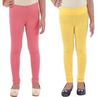 Kids Cave Legging For Girls (Pink Pack of 2)