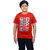 Kid Kupboard Cotton Boys T-Shirt, Red, Half-Sleeves, Crew Neck, 11-12 Years KIDS5514