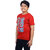 Kid Kupboard Cotton Boys T-Shirt, Red, Half-Sleeves, Crew Neck, 11-12 Years KIDS5514