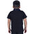 Kid Kupboard Cotton Boys T-Shirt, Black, Half-Sleeves, Collared Neck, 7-8 Years KIDS5515