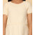 Kids Cave Girls Above Knee Casual Dress (Beige, Short Sleeve)