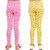 Kids Cave Legging For Girls (Multicolor Pack of 2)