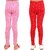 Kids Cave Legging For Girls (Multicolor Pack of 2)