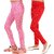 Kids Cave Legging For Girls (Multicolor Pack of 2)