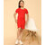 Kids Cave Solid Girls Jumpsuit