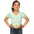 Kids Cave Girls Casual Rayon Crop Top (Green, Pack of 1)
