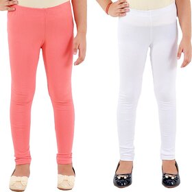 Kids Cave Legging For Girls (Multicolor Pack of 2)