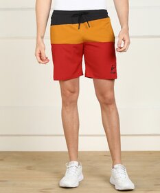 Slagen Color Block Men Multicolor Sports Shorts