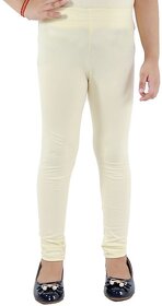Kids Cave Legging For Girls (Beige Pack of 1)