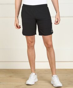 Slagen Solid Men Grey Sports Shorts