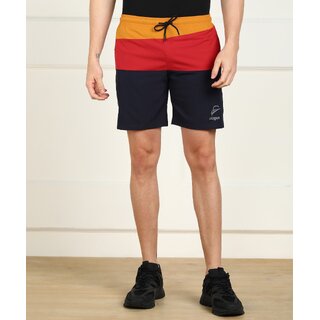 Slagen Color Block Men Multicolor Sports Shorts