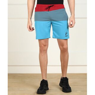 Slagen Color Block Men Multicolor Sports Shorts